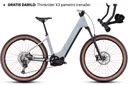 Electric bike CUBE REACTION HYBRID RACE 800 desergreen'n'prism Easy Entry  2025 + THINKRIDER X3