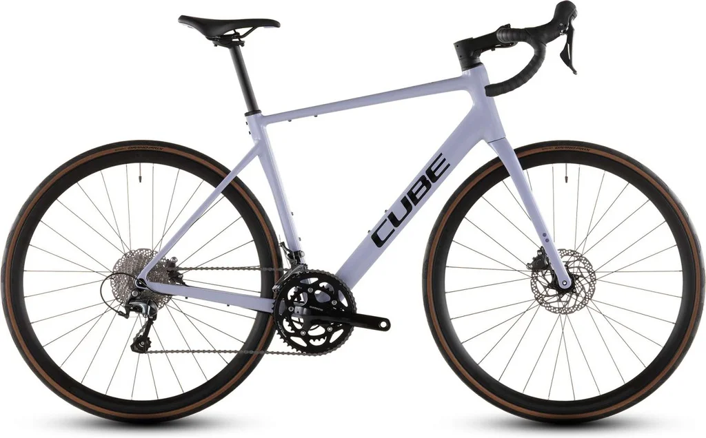 Road bike CUBE Attain Race cyclamen´n´black 2026 (50 cm)