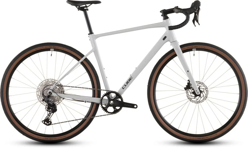 Gravel bike Cube Nuroad EX cotton´n´grey 2026 (M)
