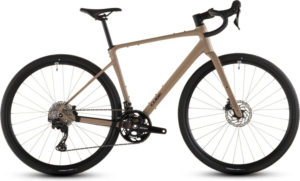 Gravel kolo Cube Nuroad Race cappuccino´n´black 2026 (M)