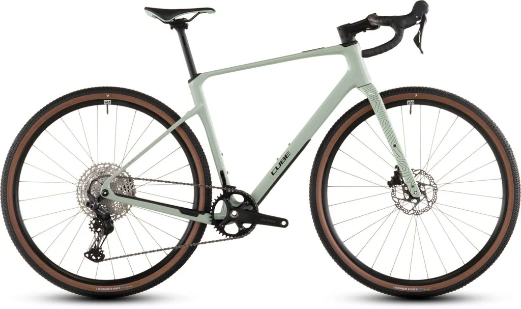 Gravel bike Cube Nuroad C:62 ONE aloegreen´n´black 2026 (M)