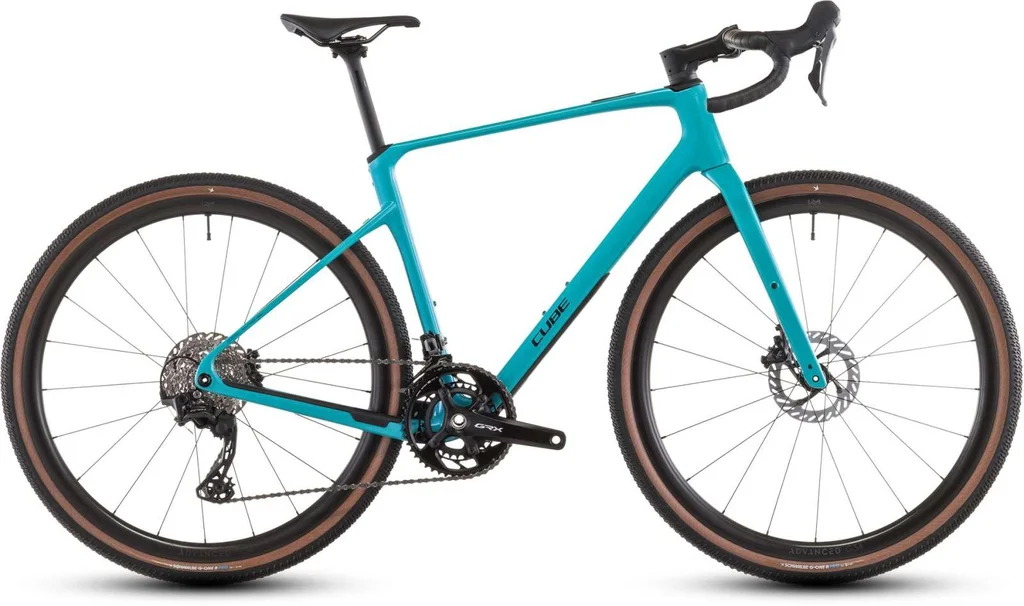 Gravel bike Cube Nuroad C:62 Pro swimmingpool´n´black 2026  (M)