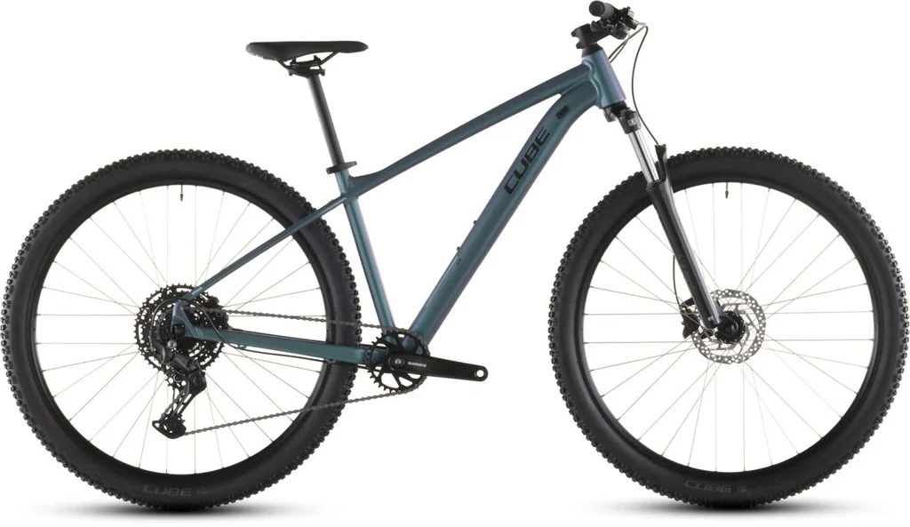 Mountain bike CUBE Aim Pro smaragdgrey´n´prism 2026 