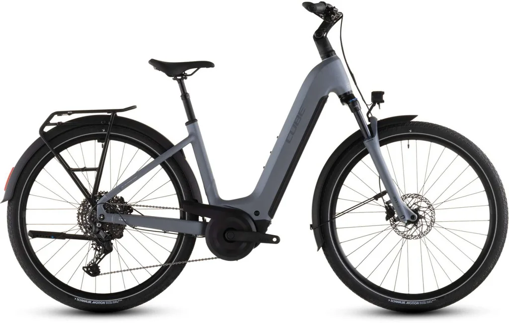 Electric bike CUBE Touring Hybrid Pro 800 pearlgrey´n´grey Easy Entry 2026  (46 cm)