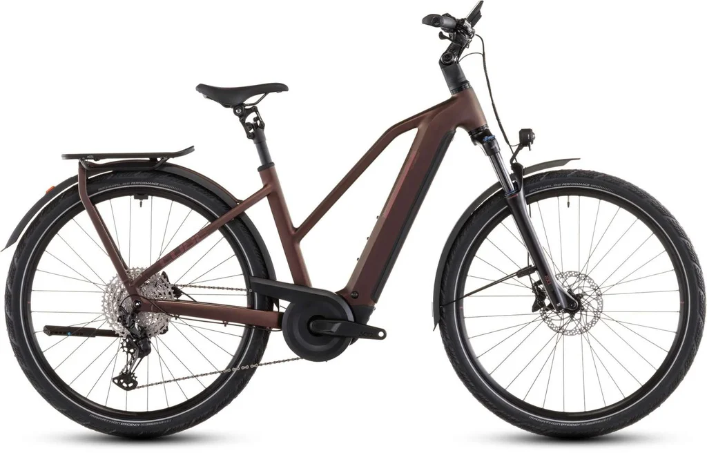 Electric bike CUBE Kathmandu Hybrid Pro 800 sunglow´n´chrome Trapeze 2026  (46 cm)