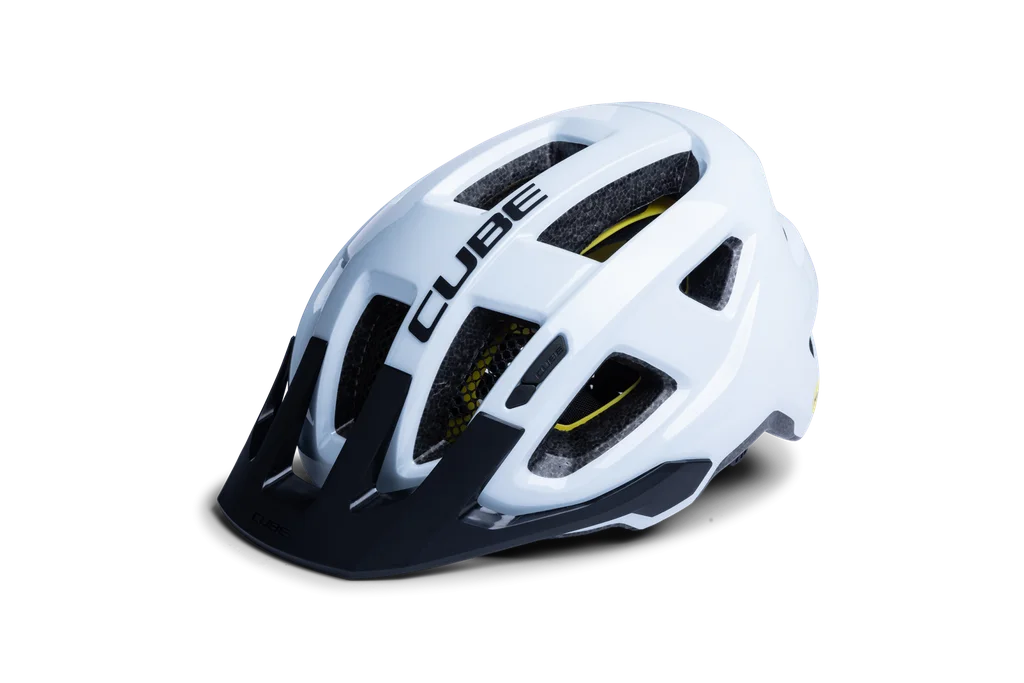 Cycling helmet CUBE FLEET MIPS, white, L - 57-62
