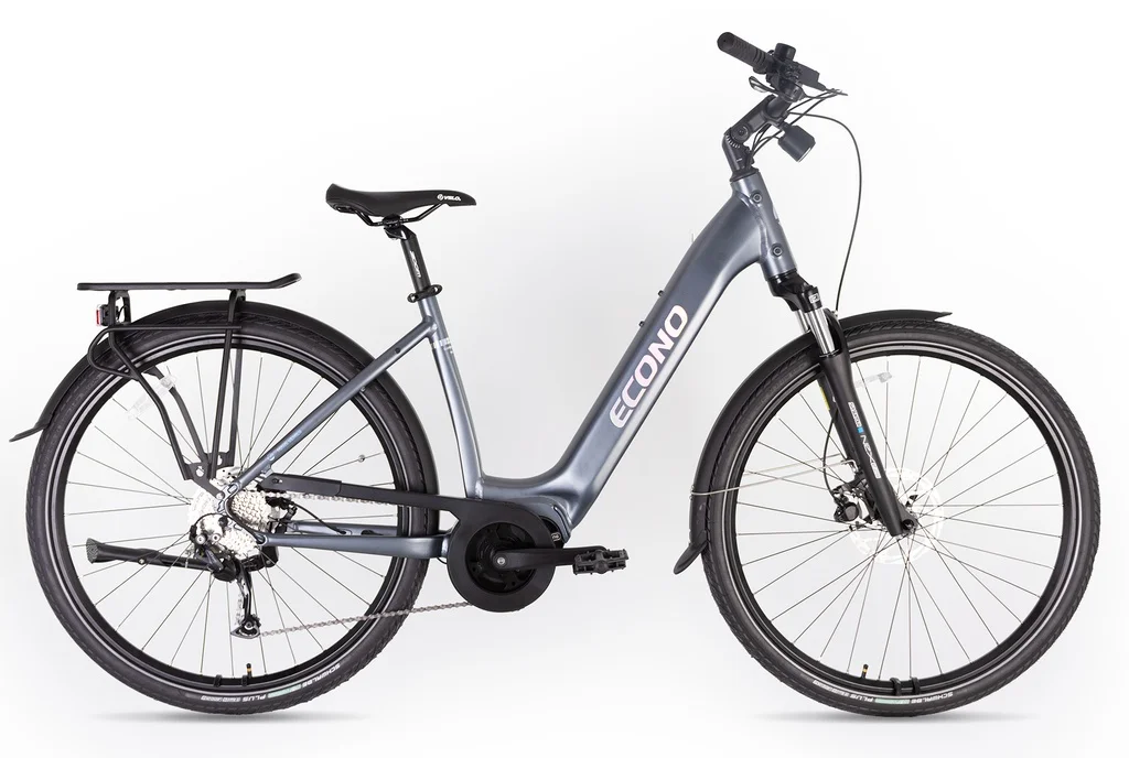 SAMPLE Električno kolo ECONO Mare CITY EEC4 antracit 2026 Velikost: L Baterija:700Wh