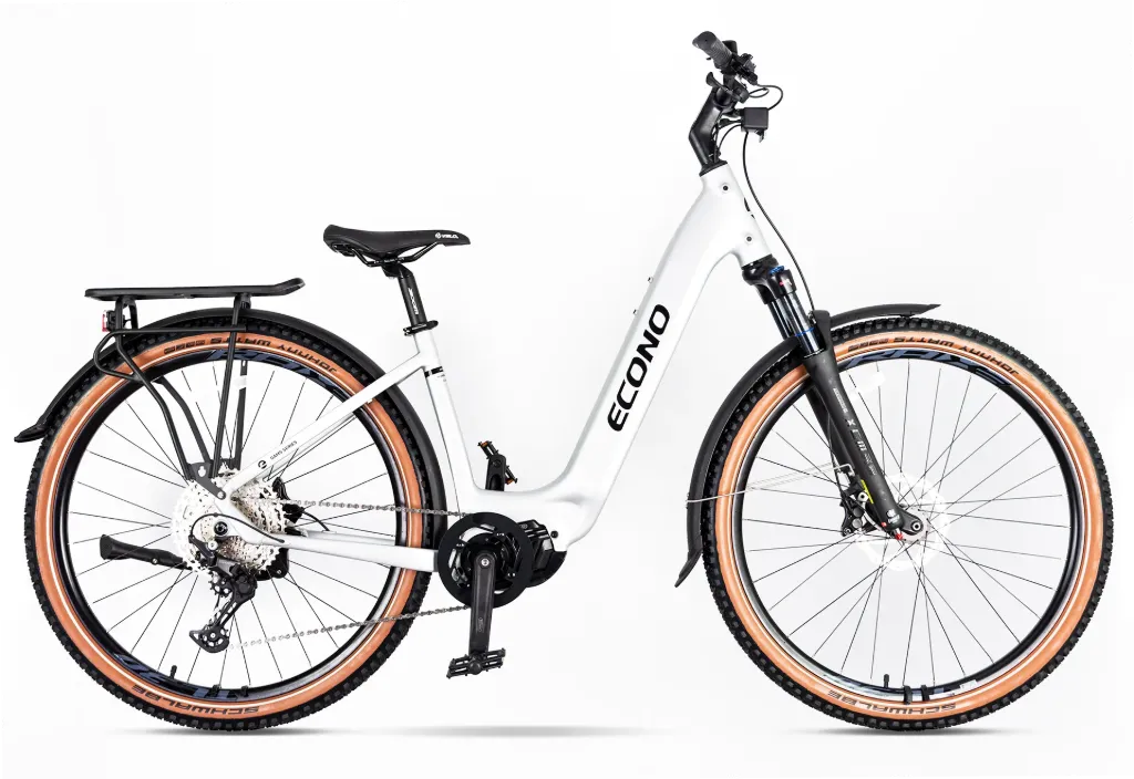 Electric bike ECONO Gams SUV 29 EEC6 Aluminium grey, 2026 (L, 520Wh (15Ah))