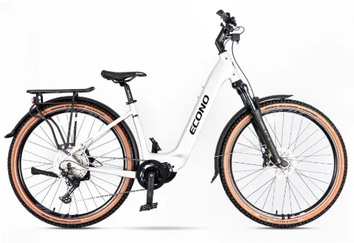 Electric bike ECONO Gams SUV 29 EEC6 Aluminium grey, 2026 (S/M, 520Wh (15Ah))