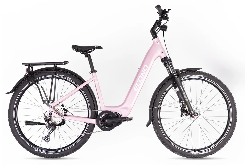 Electric bike ECONO Gams SUV 29 EEC6 Lavandl 2026 (L, 520Wh (15Ah))