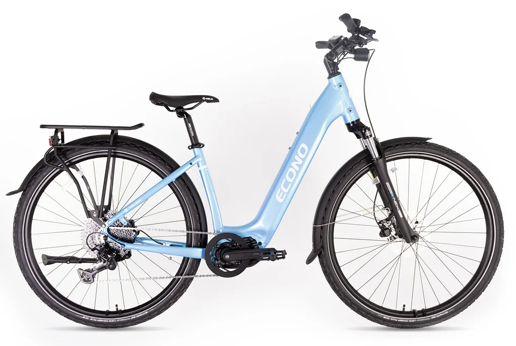 Electric bike ECONO Mare SUV 29 EEC5 Sky blue 2026 (L, 520Wh (15Ah))