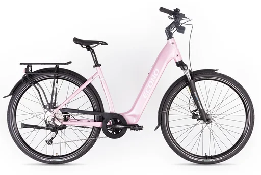 Electric bike ECONO Apes City 28 EER4 Lavandl, 2026 (L, 520Wh (15Ah))