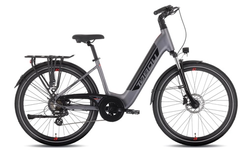 Electric bike TABOU 28 MONO UP ECO PLUS JR, 630Wh, grey/black 2026 (S)
