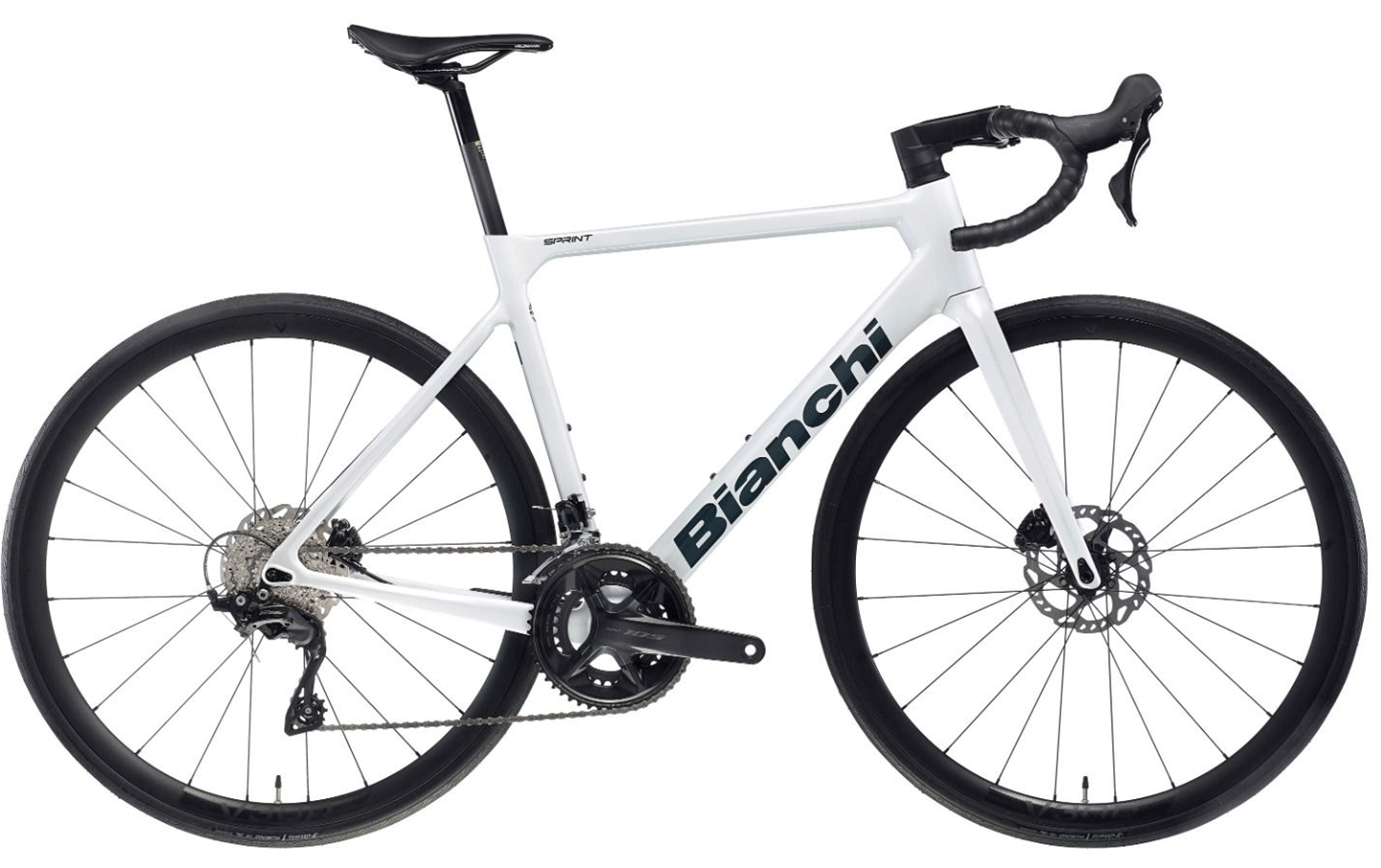 Road bike BIANCHI SPRINT ICR SHIMANO 105 12S SI WHITE (53 cm)