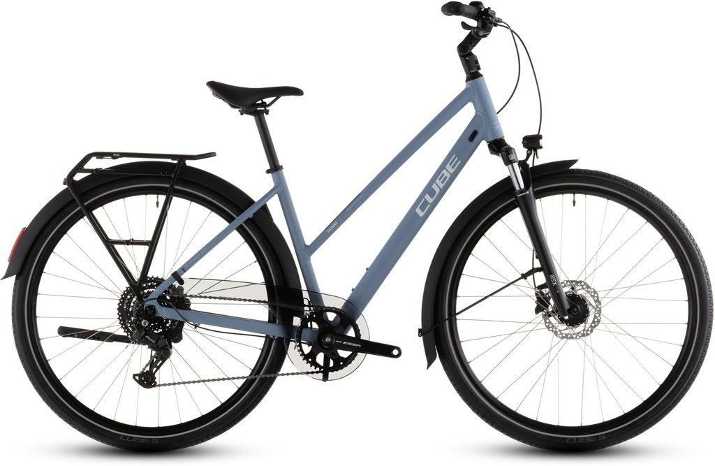 Treking bike CUBE Touring ONE bluebird´n´grey Trapeze