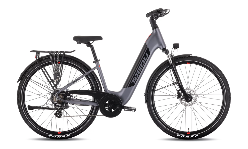 Electric bike TABOU 28 MONO UP ECO PLUS JR, 630Wh, antracite/red 2026