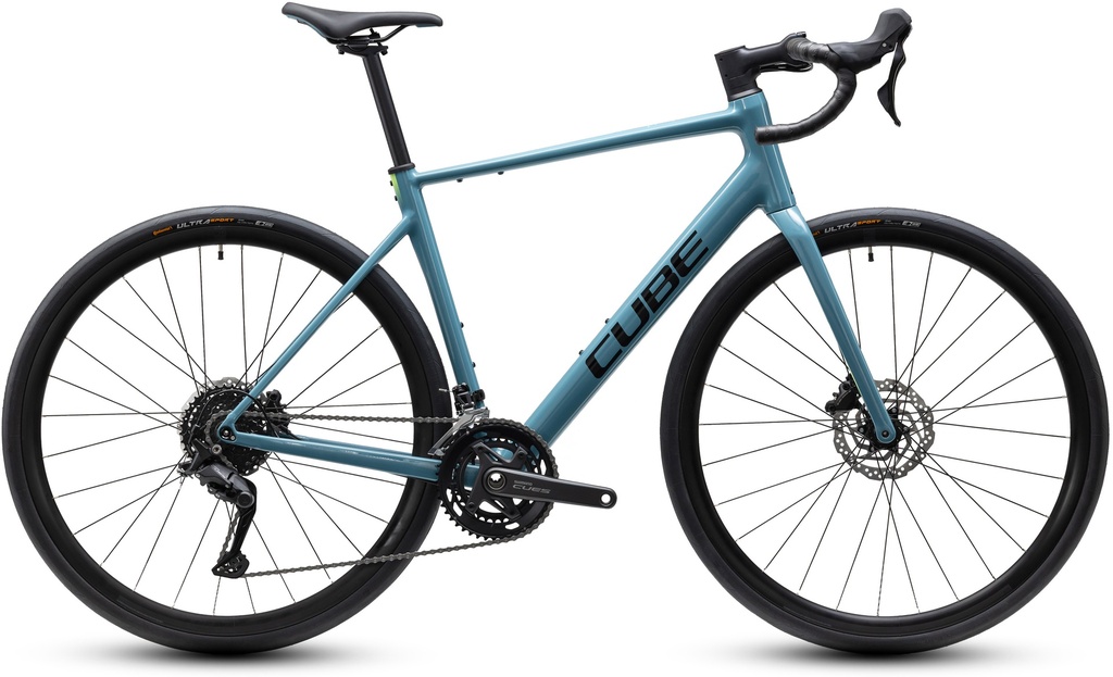 Road bike CUBE Attain Pro Surfblue'n'black 2027