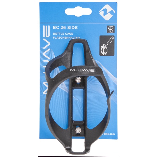 Bidon carrier side M-Wave black right 26g