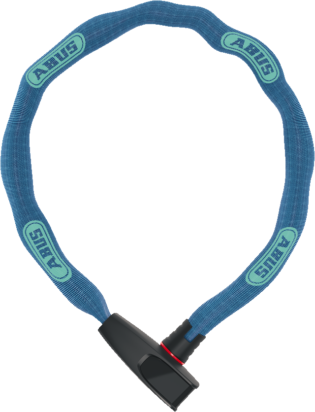 Bike lock Abus CATENA 6806K/85 NEON BLUE 902289-5