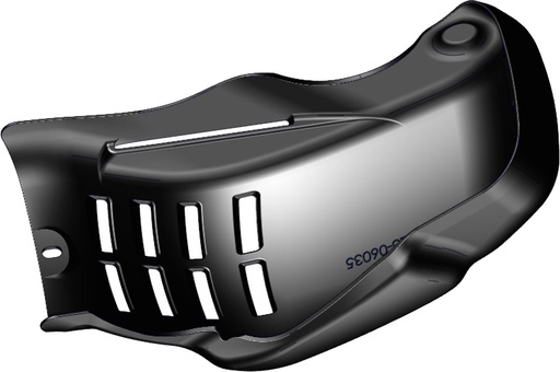 Pokrov motorja za Bosch Cube Hybrid 4398- plastičen, črn