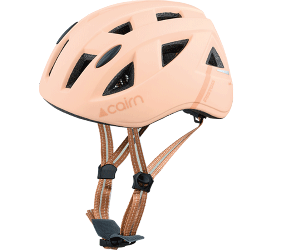 Cycling Helmet CAIRN CUSTOM MAT PEACH, 48-52