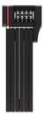 Bike lock ABUS BORDO UGRIP 5700K/80 COMBO BLACK SH 87791-9