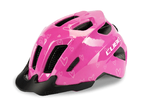 Cycling Helmet CUBE FINK PINK XXS, 44-49