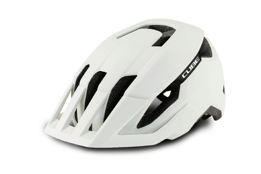 Cycling Helmet CUBE STRAY WHITE, S 49-55