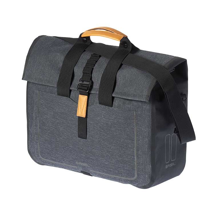 Bike bag Basil Urban Dry business fietstas MIK, 20l, črna