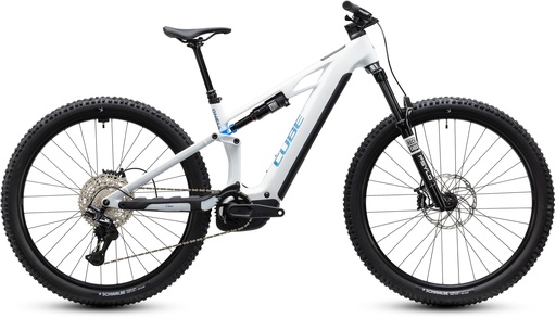 Electric bike CUBE Stereo Hybrid ONE44 HPC Pro 800 metallicwhite´n´blue 2027  (S)