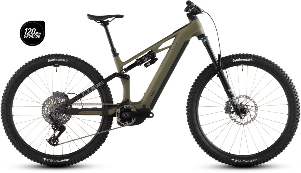 Electric bike CUBE Stereo Hybrid ONE44 HPC TM 800 reedgreen´n´matrix 2027