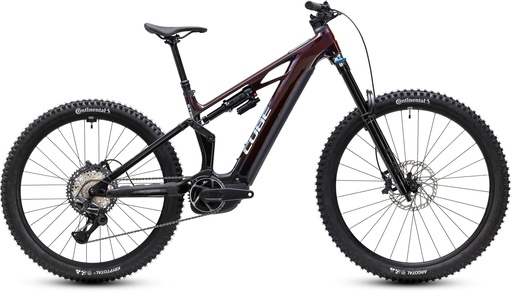 Electric bike CUBE Stereo Hybrid ONE77 HPC SLX 800 liquidred´n´black 2027 (S)