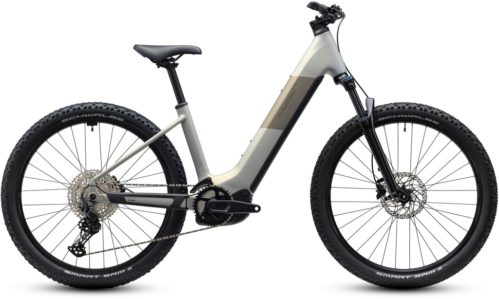 Electric bike Cube Reaction Hybrid ONE 720 pearlsilver´n´chrome Easy Entry 2027 