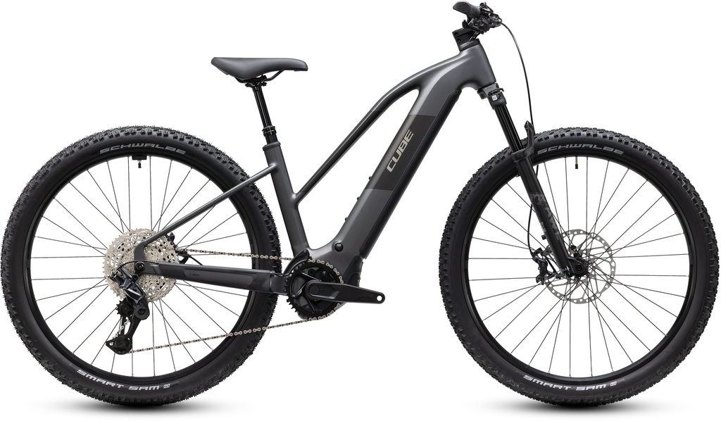 Electric bike Cube Reaction Hybrid Race 800 slabgrey´n´chrome Trapeze  2027 (S)