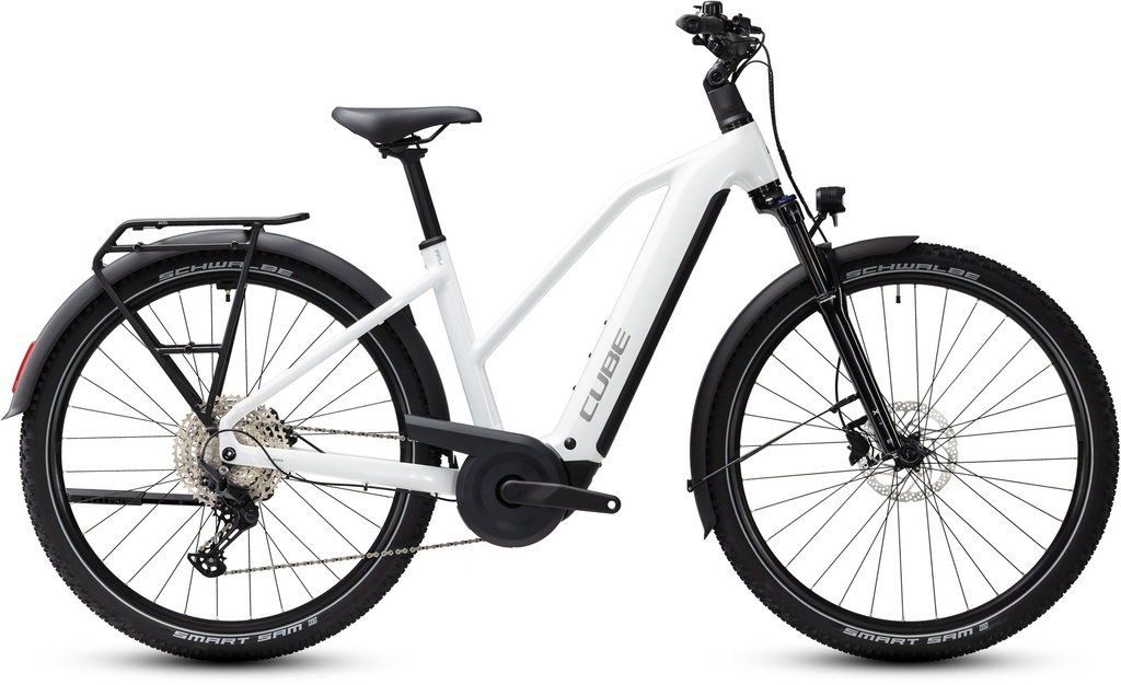 Electric bike CUBE Nuride Hybrid Performance 720 metallicwhite´n´grey Trapeze 2027