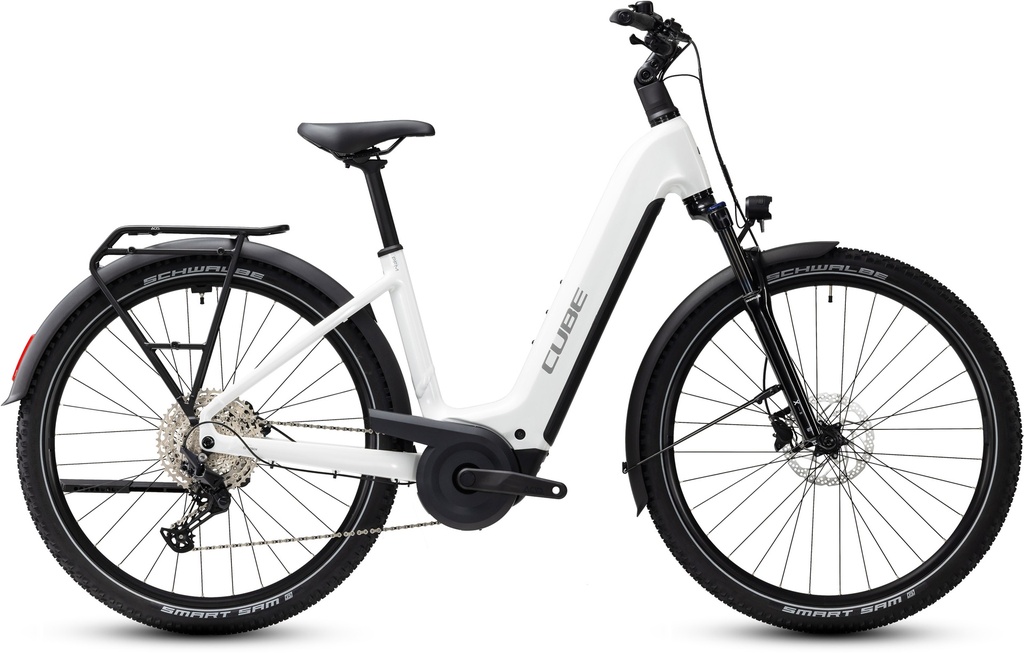 Electric bike CUBE Nuride Hybrid Performance 720 metallicwhite´n´grey Easy Entry 2027