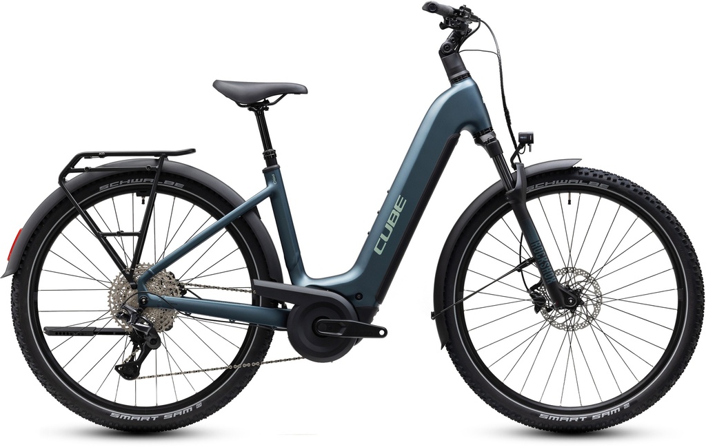 Electric bike CUBE Nuride Hybrid Pro 800 deepteal´n´blue Easy Entry 2027
