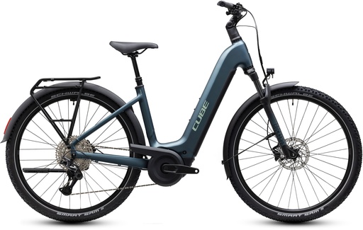 Electric bike CUBE Nuride Hybrid Pro 800 deepteal´n´blue Easy Entry 2027 (46 cm)