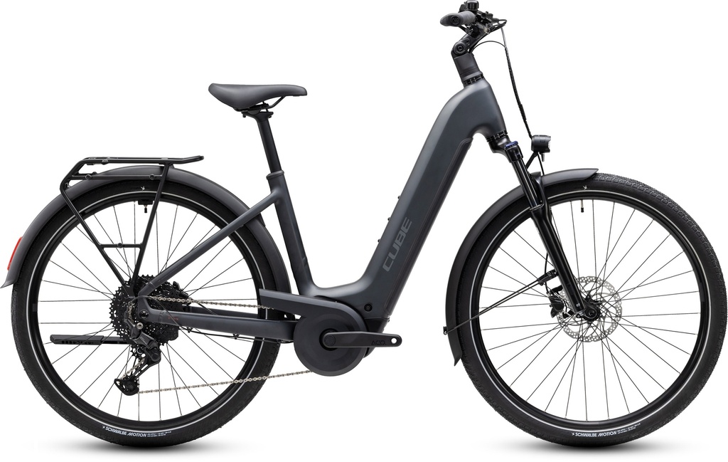 Electric bike CUBE Touring Hybrid ONE 600 grey´n´coolgrey Easy Entry 2027