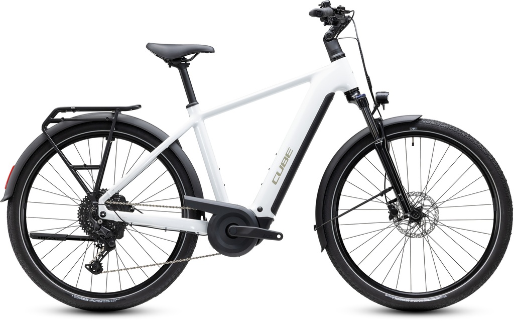 Electric bike CUBE Touring Hybrid ONE 600 metallicwhite´n´chrome 2027 