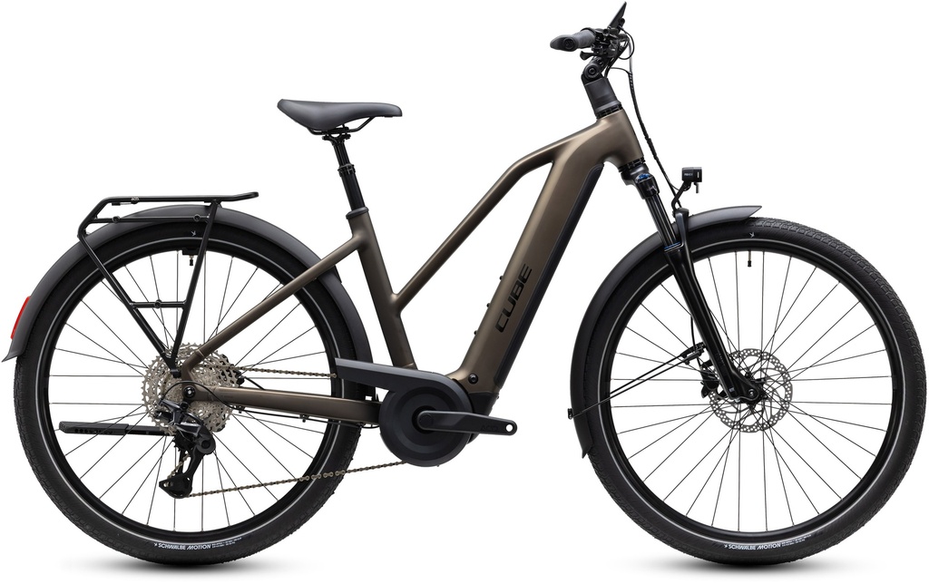 Electric bike CUBE Touring Hybrid Pro 800 metallicumbra´n´black Trapeze 2027