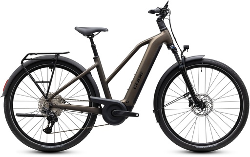 Electric bike CUBE Touring Hybrid Pro 800 metallicumbra´n´black Trapeze 2027 (46 cm)