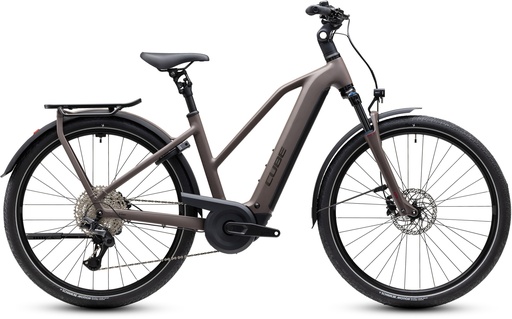 Electric bike CUBE Kathmandu Hybrid ONE 800 cedar'n'chrome Trapeze 2027  (46 cm)
