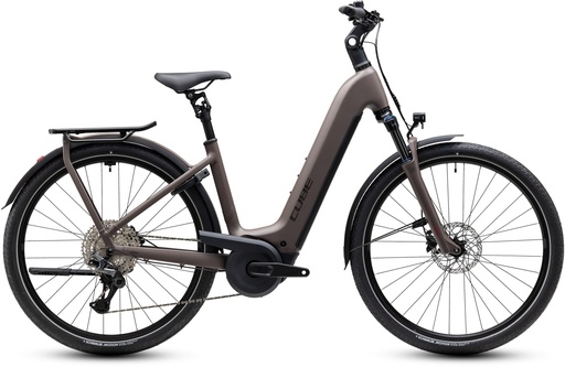 Electric bike CUBE Kathmandu Hybrid ONE 800 cedar'n'chrome Easy Entry 2027 (46 cm)