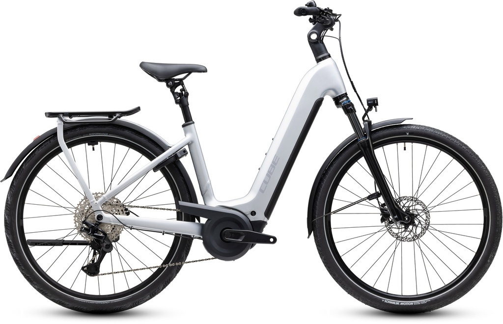 Electric bike CUBE Kathmandu Hybrid ONE 800 silverstar’n’reflex Easy Entry 2027
