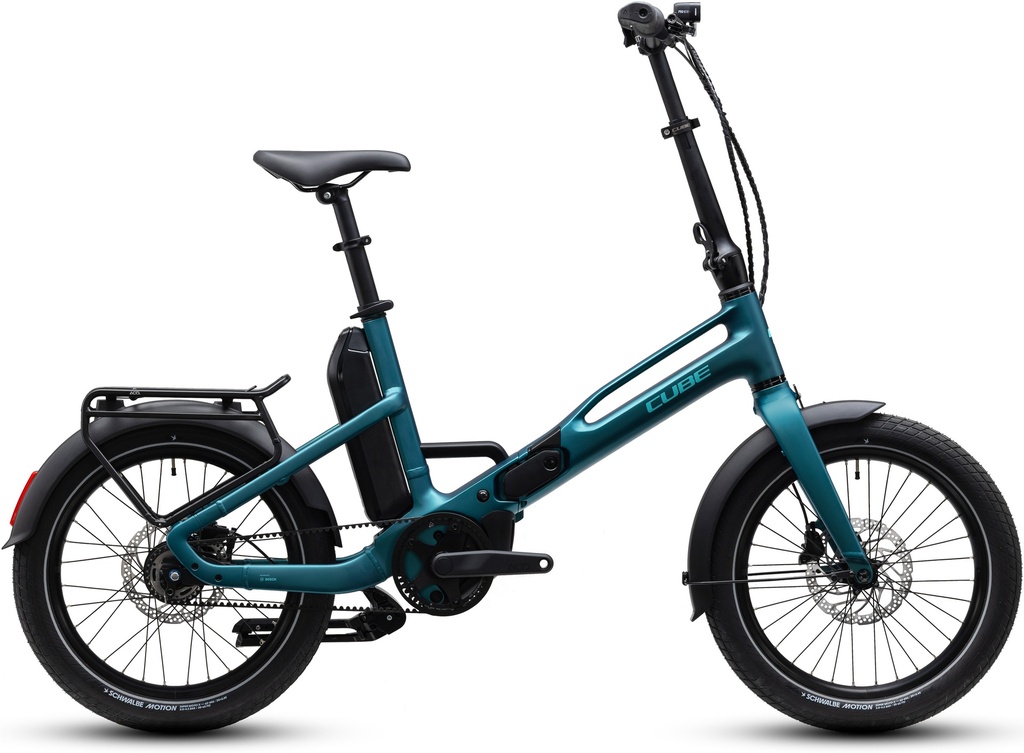 Electric bike Cube Fold Hybrid Deluxe 540 metallicpetrol´n´sea 2027