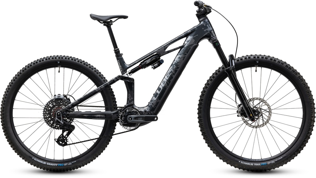 Electric bike CUBE Stereo Hybrid ONE44 HPC SUPER TM 800 graphiteglitch´n´grey 2027 
