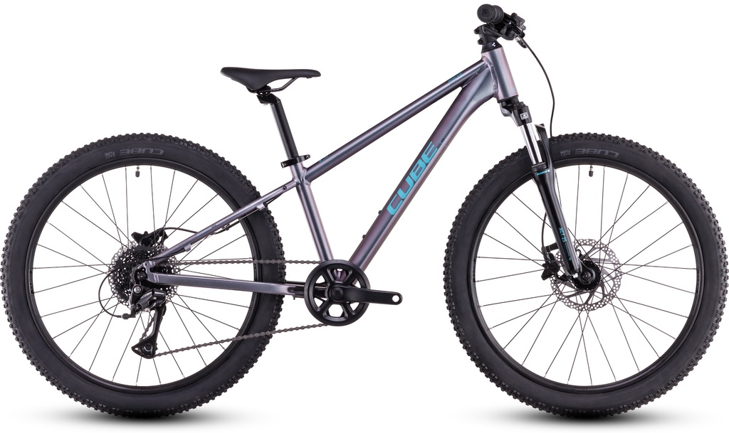 Kids bike CUBE ACID 240 DISC galactic´n´cyan 2027