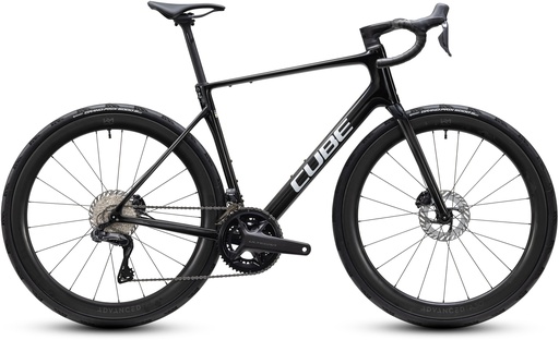 Road bike CUBE Attain C:62 SLT carbon´n´white 2027 (50 cm)