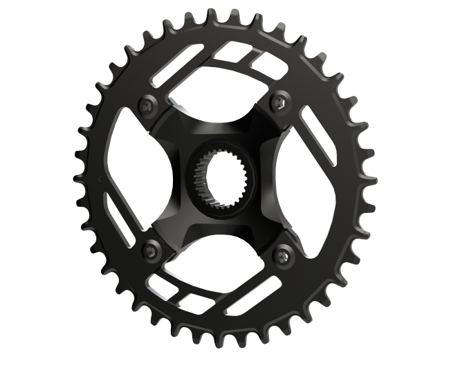 Chainring 38T, BAFANG CW G333.1E, CL53 (M410) w/h chainguard